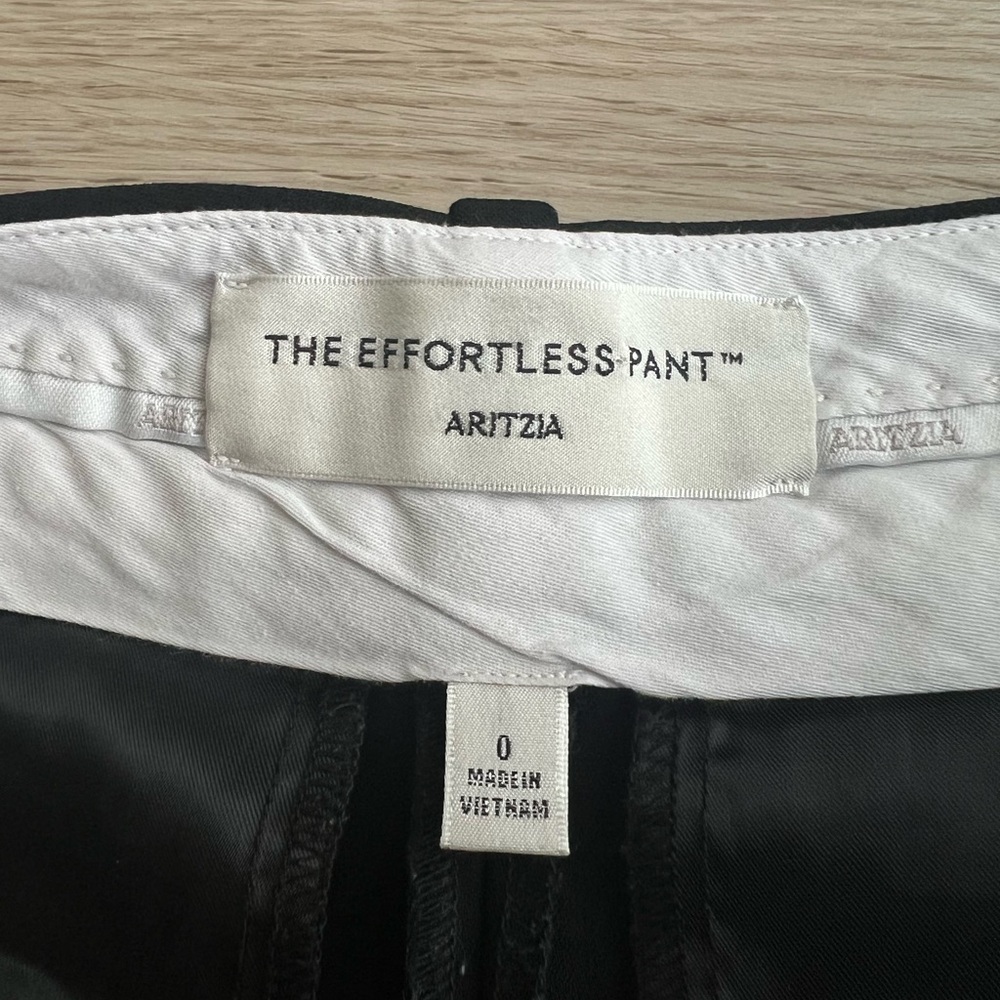 Aritzia The Effortless Pant™ - Crepette™ Sz 0 - Picture 4 of 12